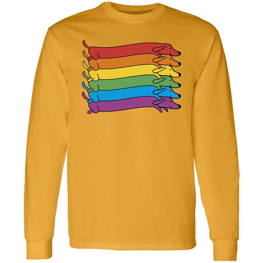 Long Sleeve T-Shirt - H9QWU9MD - Gold - 9