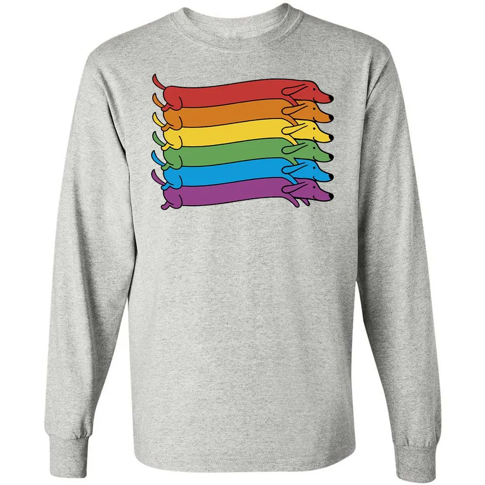 Long Sleeve T-Shirt - H9QWU9MD - Ash - 7