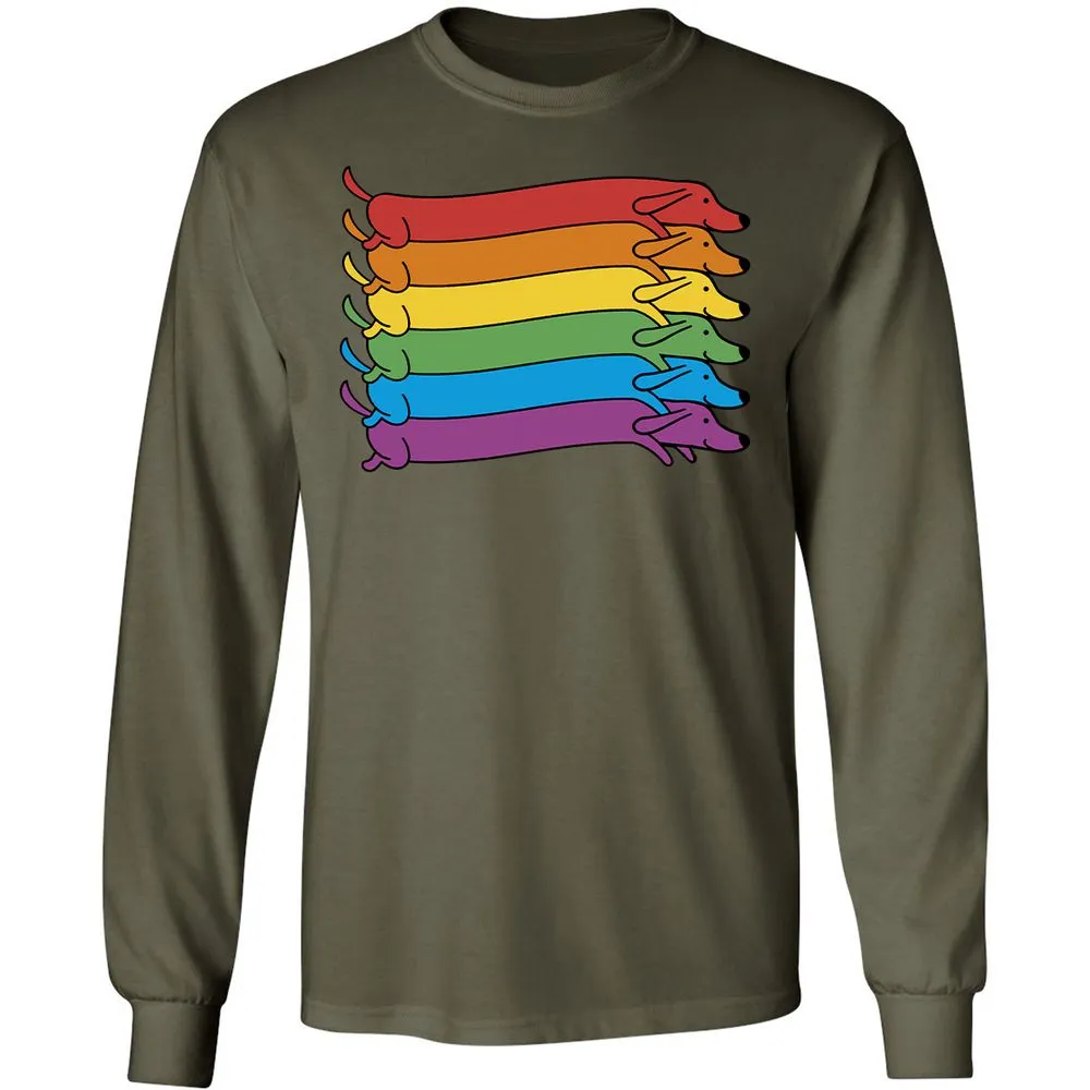 Long Sleeve T-Shirt - H9QWU9MD - Military Green - 16