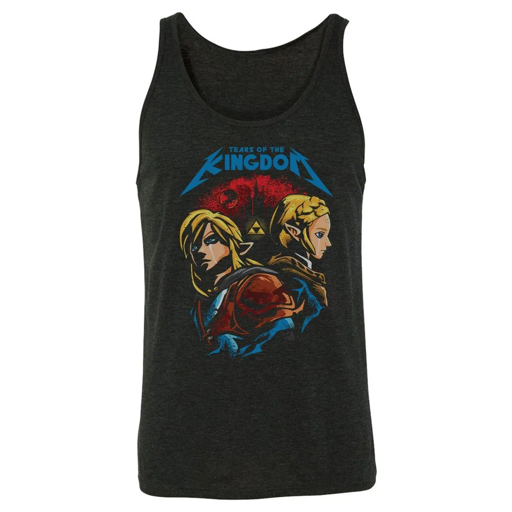 Unisex Jersey Tank - 9MLEQNEM - Charcoal Black Triblend - 5