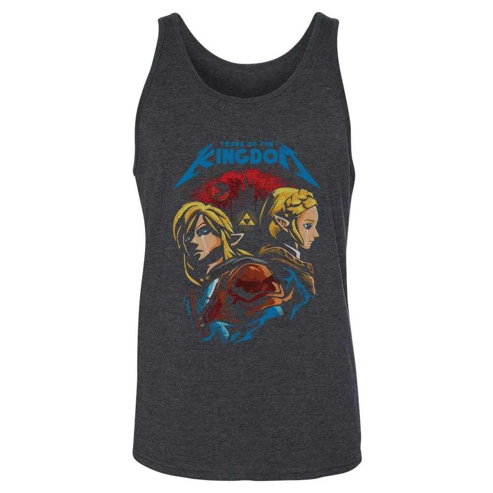 Unisex Jersey Tank - 9MLEQNEM - Dark Grey Heather - 6