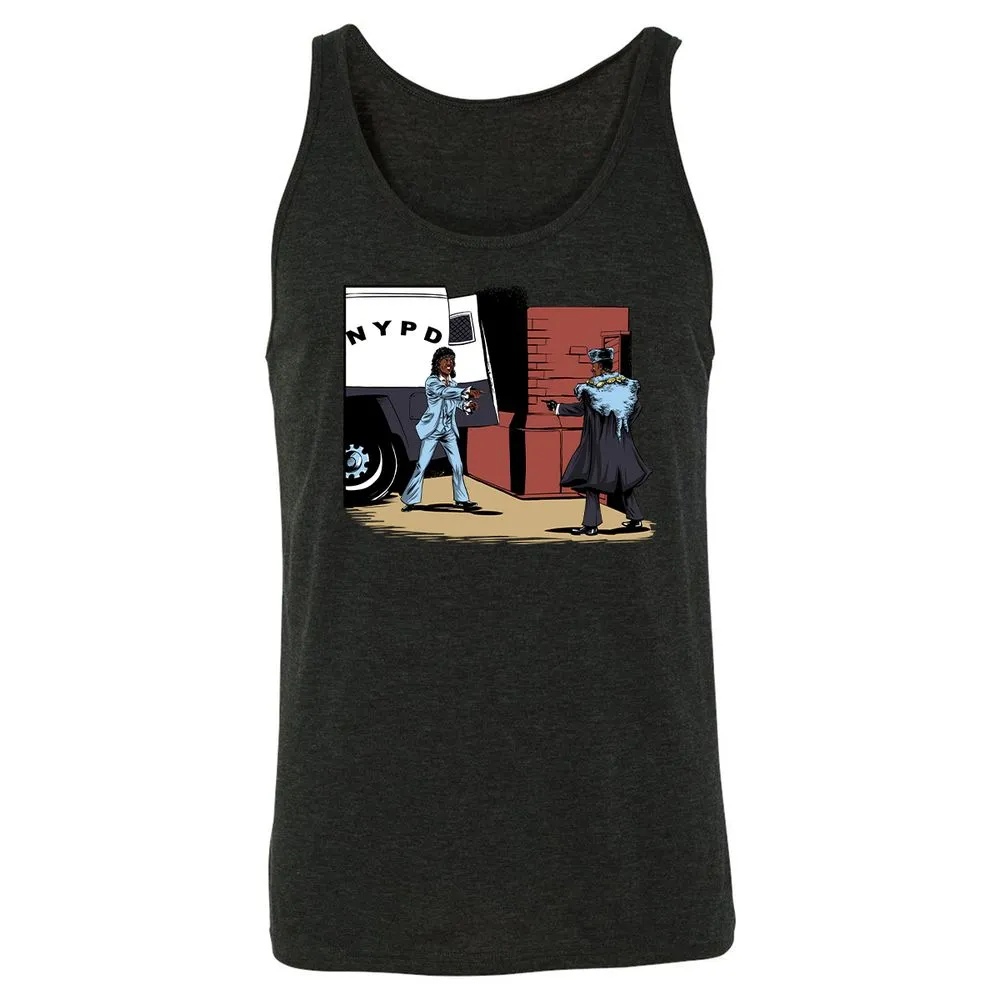 Unisex Jersey Tank - 8G2N255J - Charcoal Black Triblend - 5