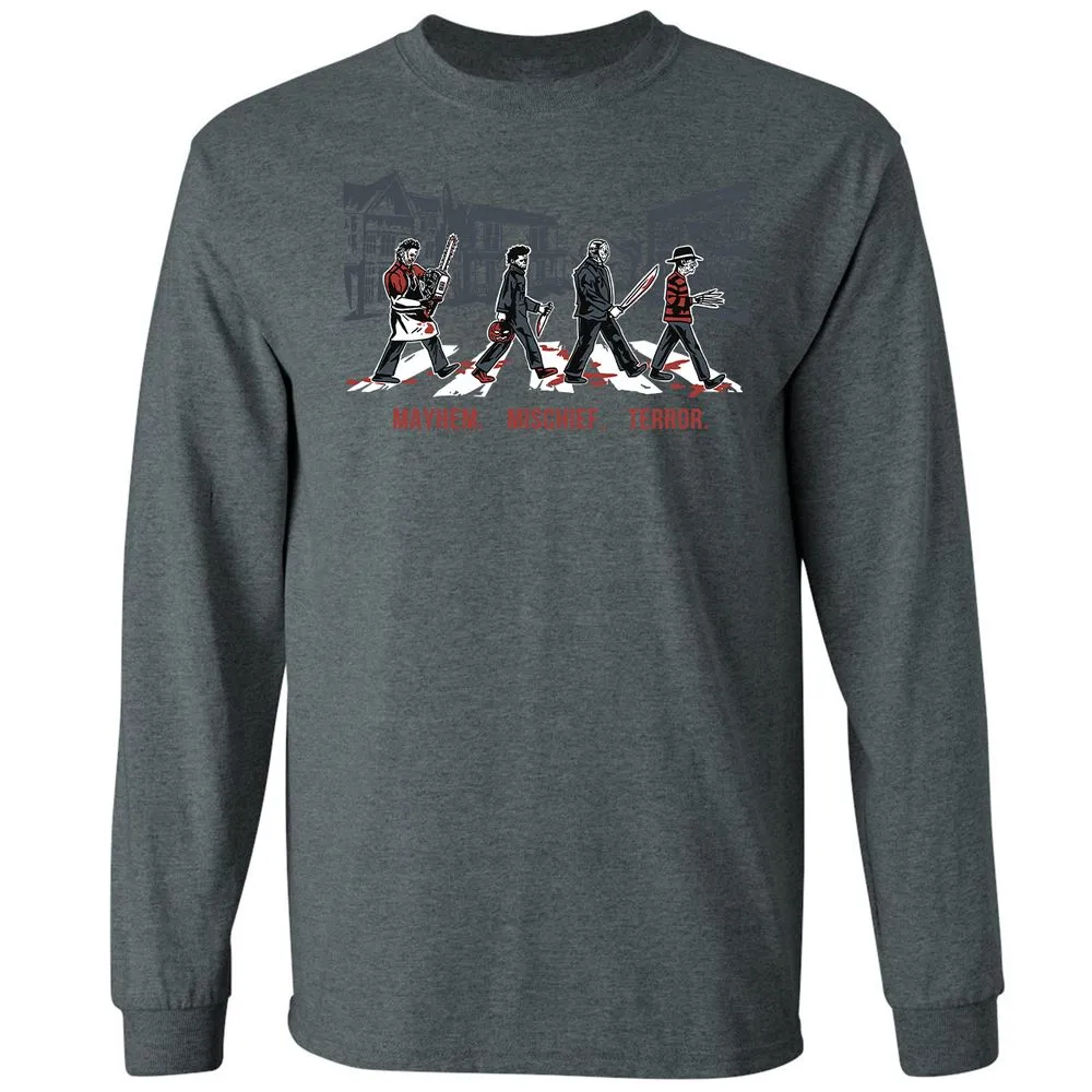 Long Sleeve T-Shirt - 96WRSFVH - Dark Heather - 15