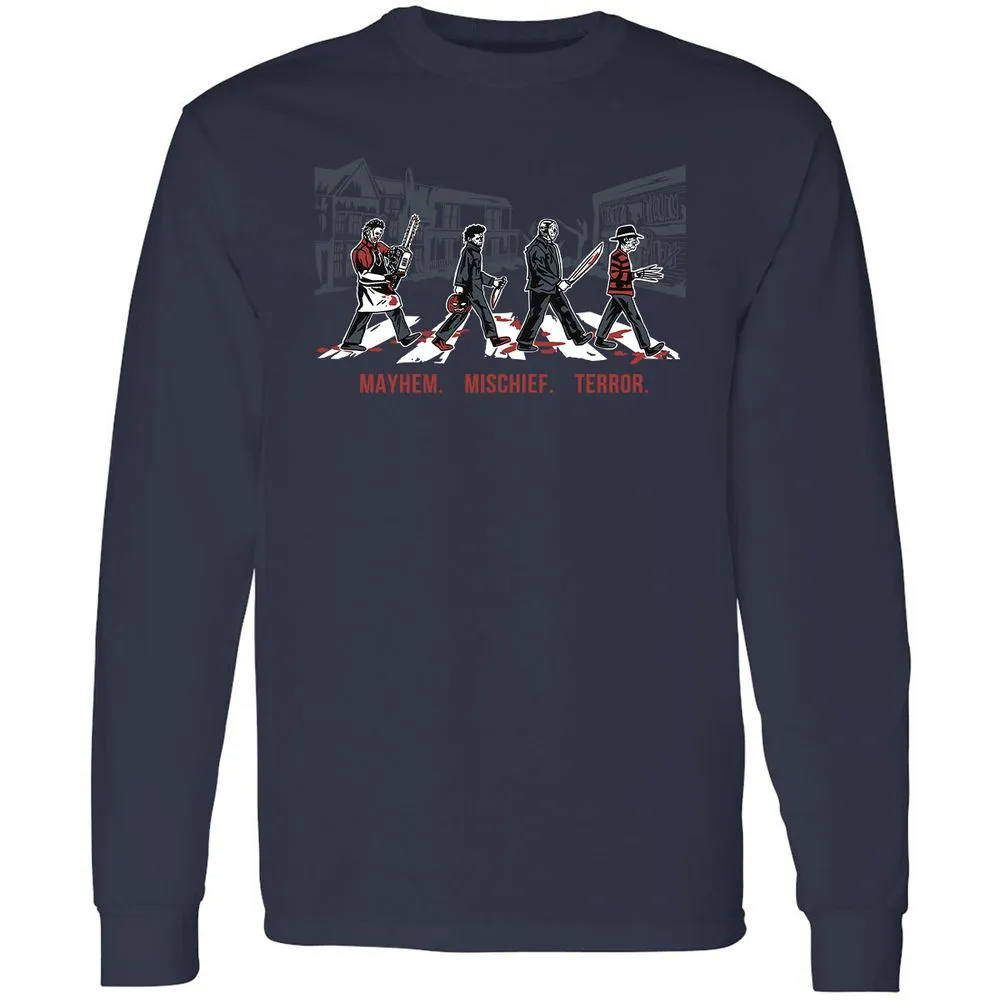 Long Sleeve T-Shirt - 96WRSFVH - Navy - 2
