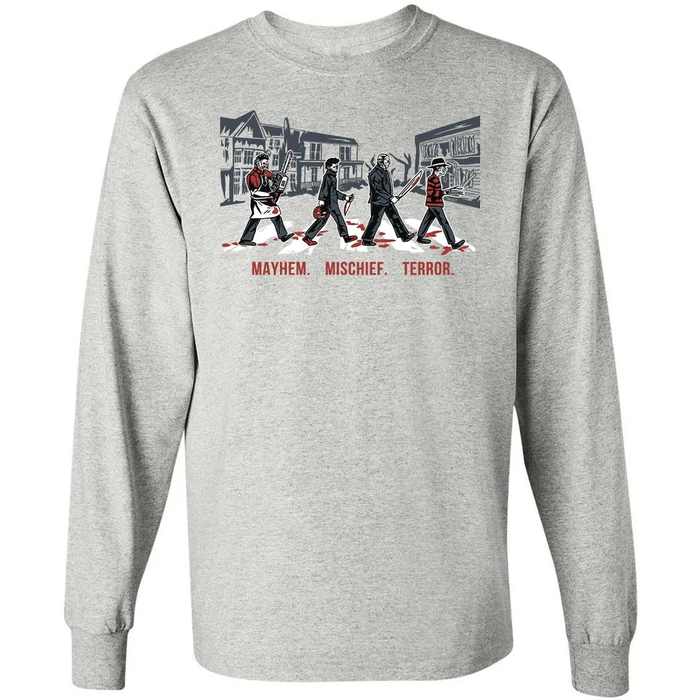 Long Sleeve T-Shirt - 96WRSFVH - Ash - 7