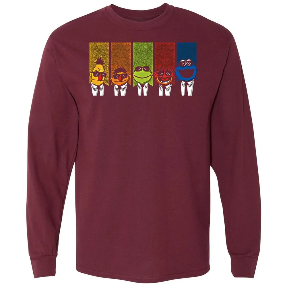 Long Sleeve T-Shirt - YD1N13QQ - Maroon - 11