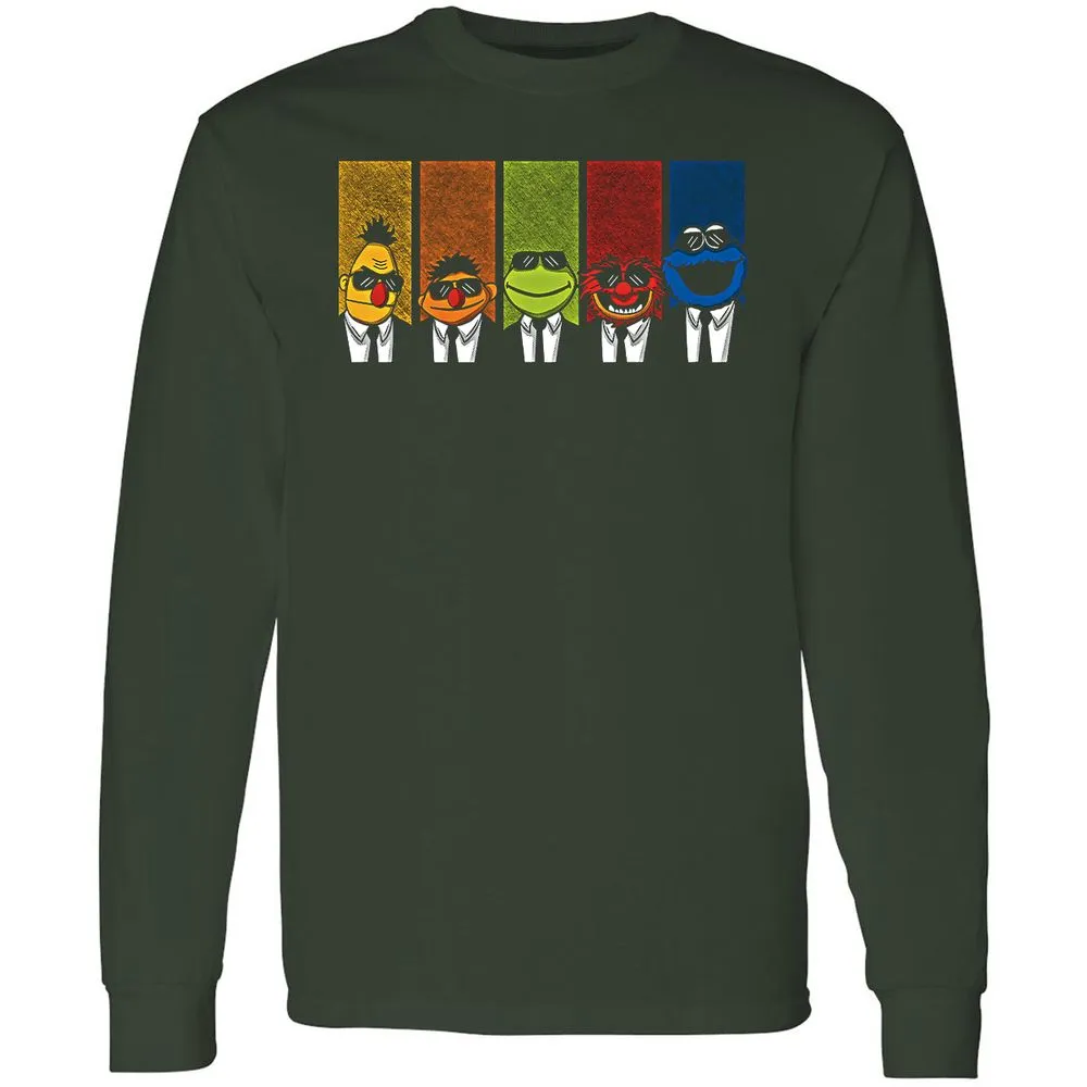 Long Sleeve T-Shirt - YD1N13QQ - Forest Green - 4