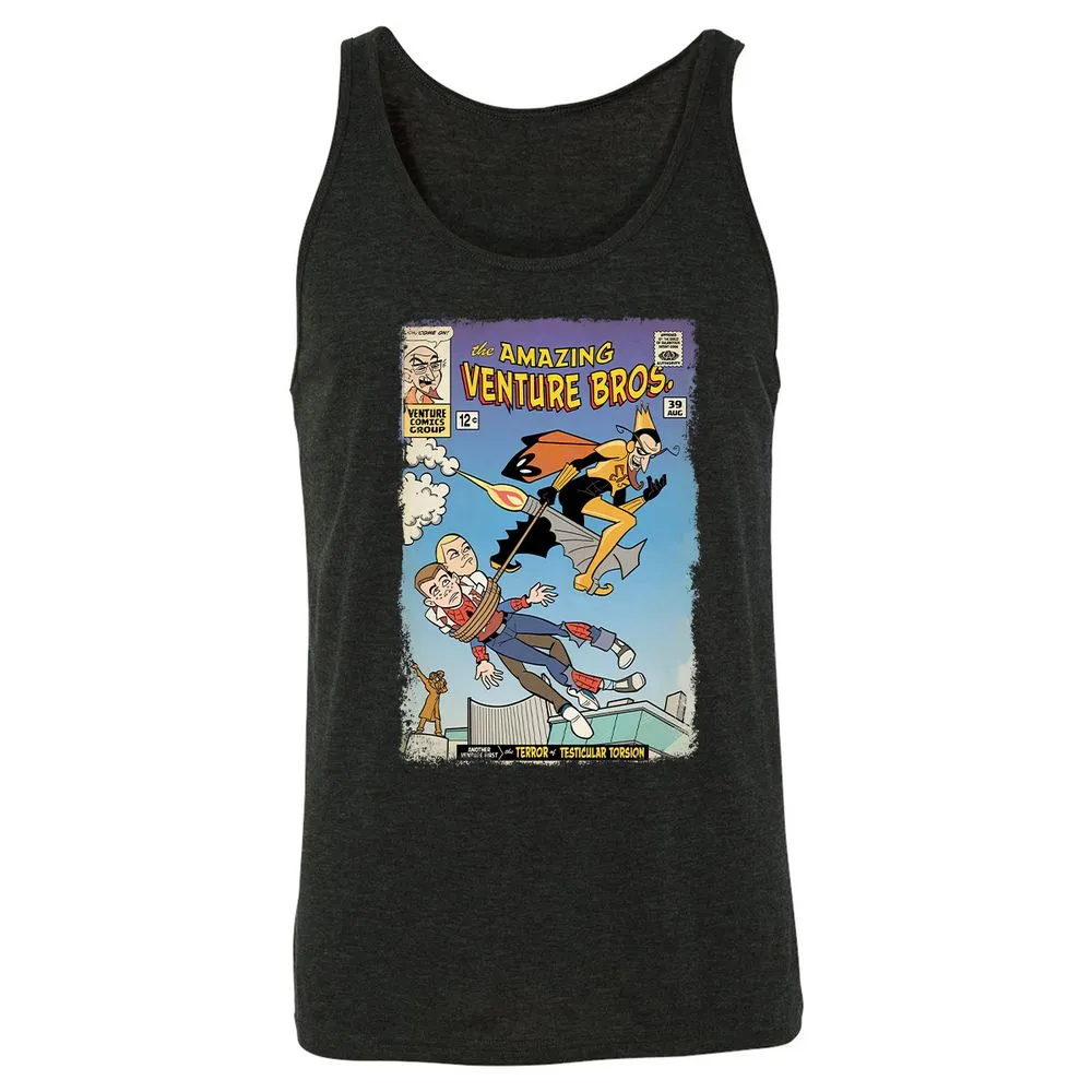 Unisex Jersey Tank - G3STYTEC - Charcoal Black Triblend - 5