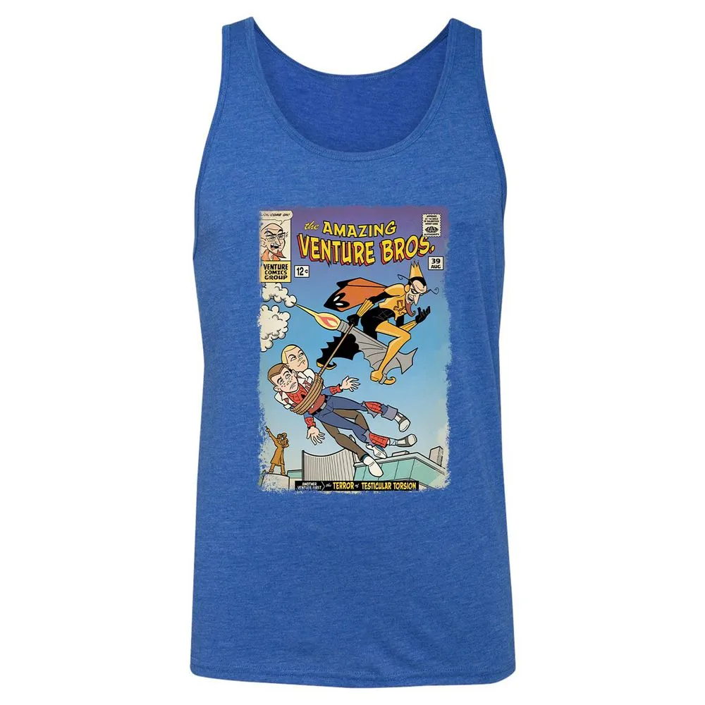 Unisex Jersey Tank - G3STYTEC - True Royal Triblend - 12