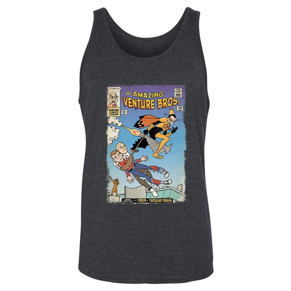 Unisex Jersey Tank - G3STYTEC - Dark Grey Heather - 6