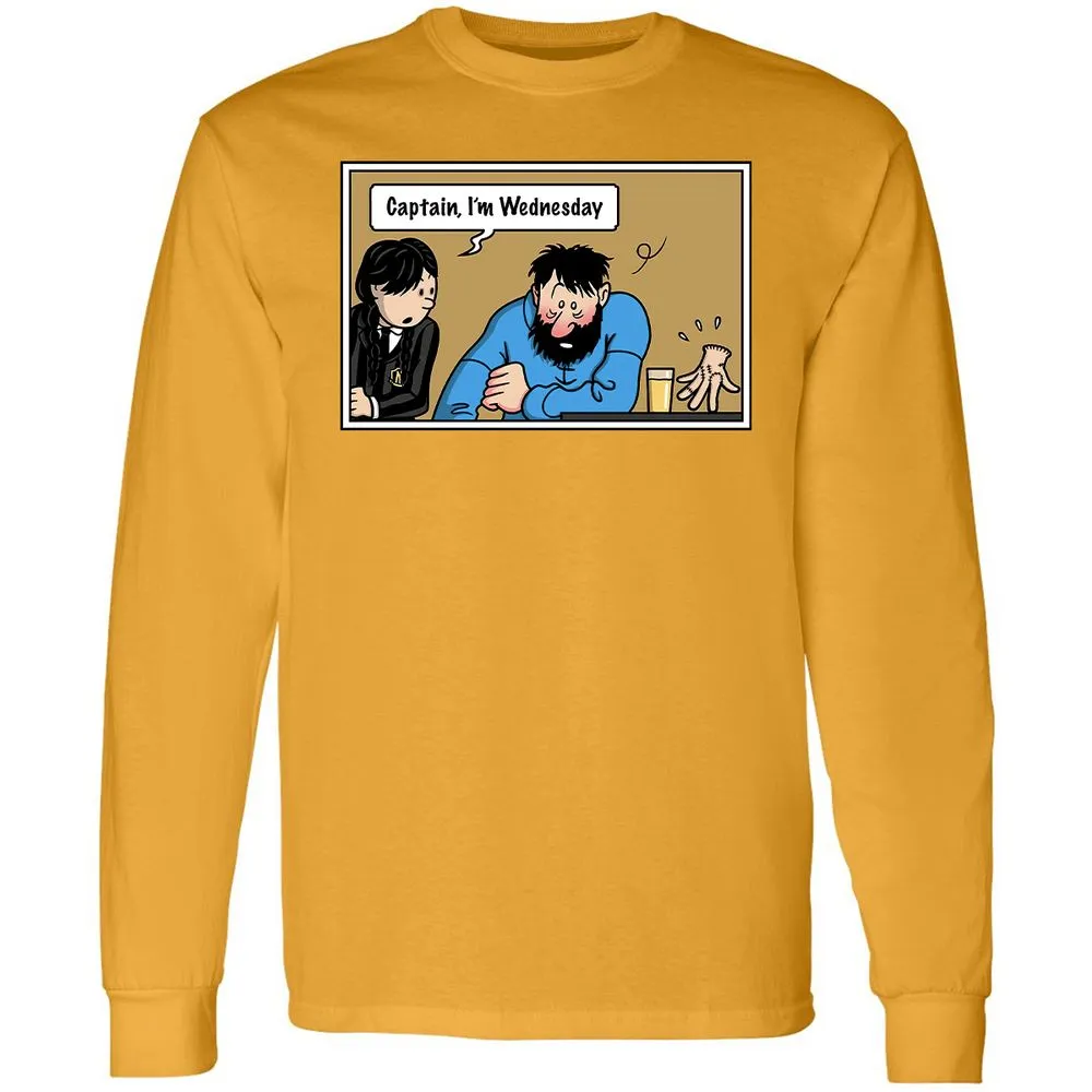 Long Sleeve T-Shirt - 5LSK1N4X - Gold - 9