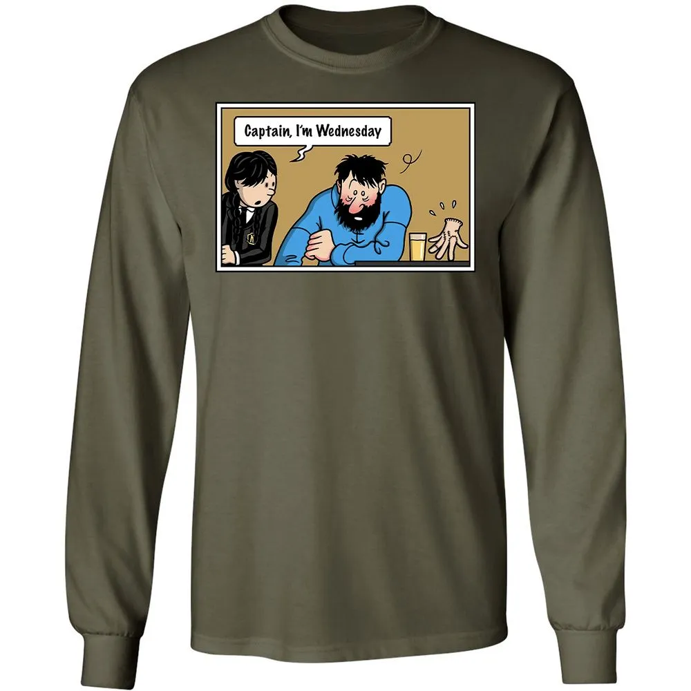 Long Sleeve T-Shirt - 5LSK1N4X - Military Green - 16