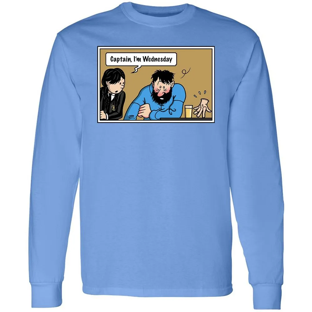 Long Sleeve T-Shirt - 5LSK1N4X - Carolina Blue - 12