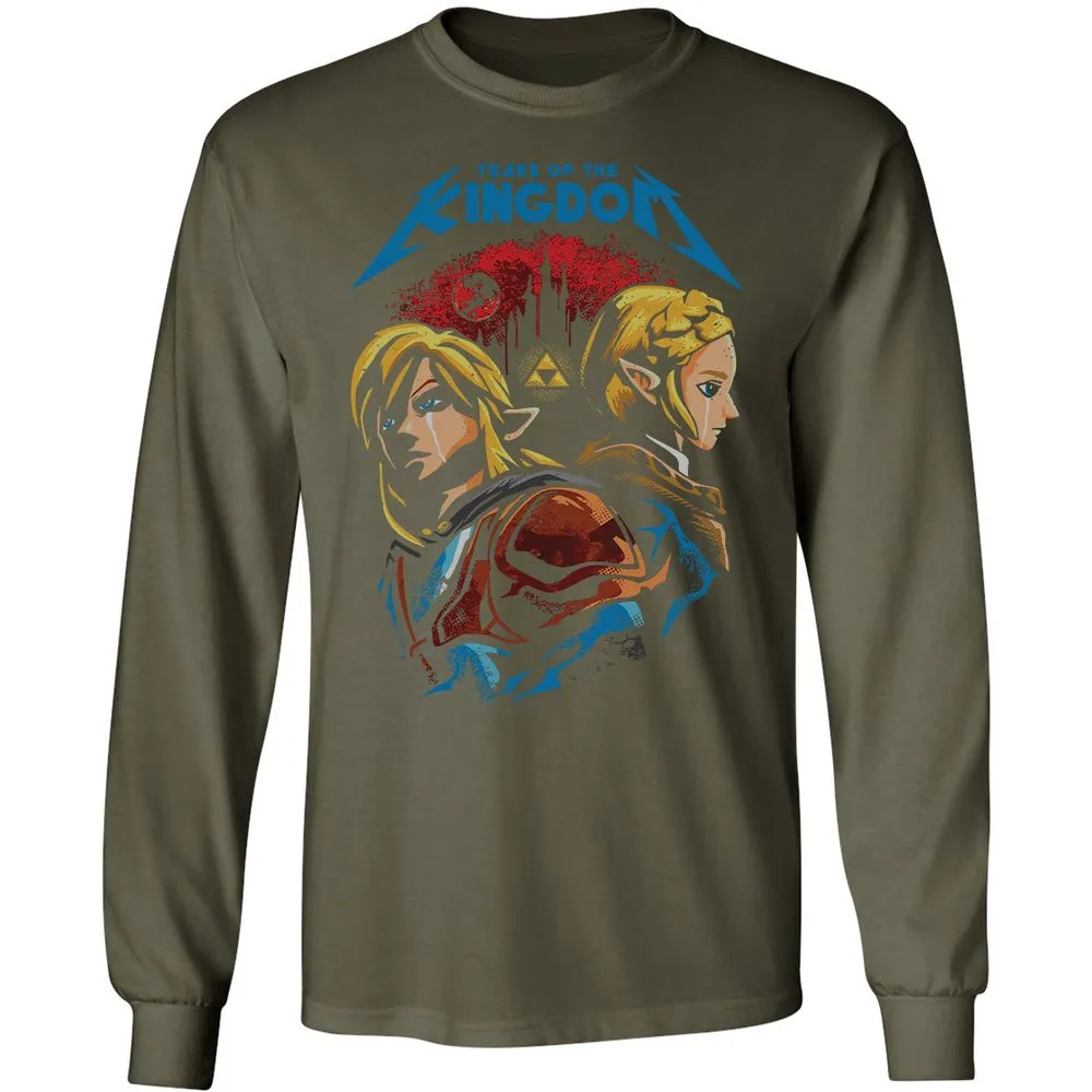 Long Sleeve T-Shirt - 4Q8AEX23 - Military Green - 16