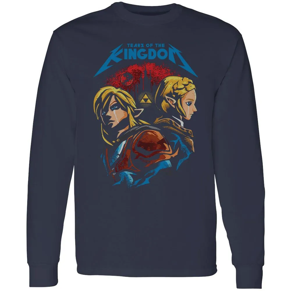 Long Sleeve T-Shirt - 4Q8AEX23 - Navy - 2