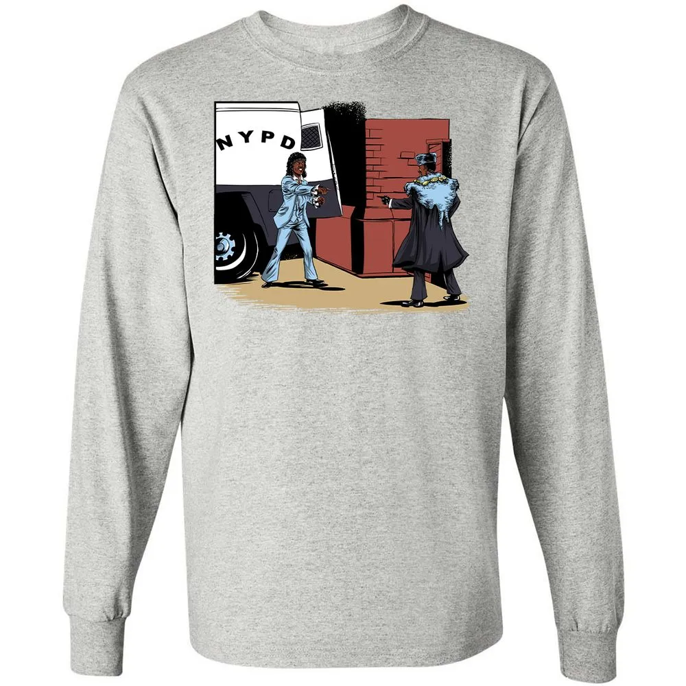 Long Sleeve T-Shirt - 8MY8S2XJ - Ash - 7