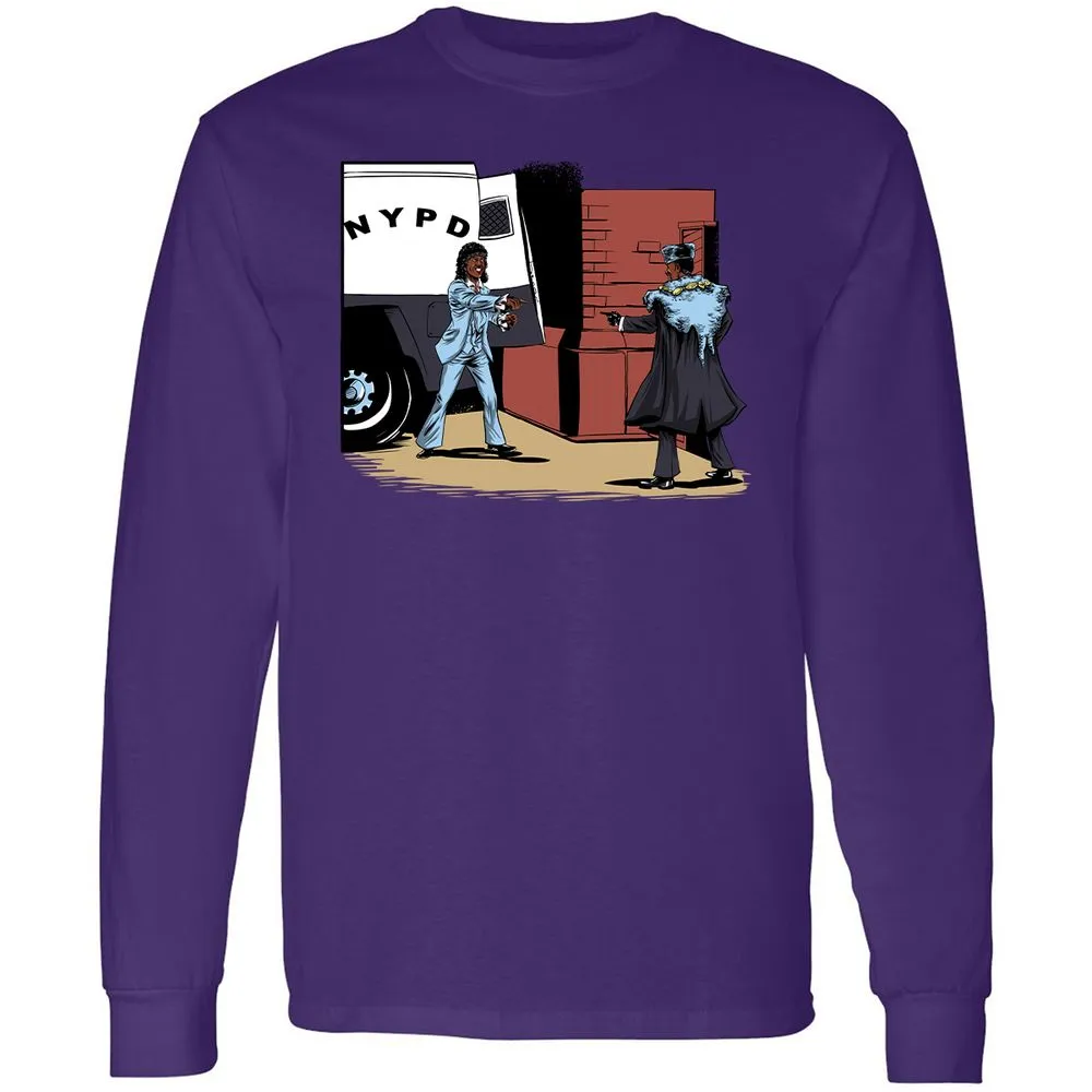 Long Sleeve T-Shirt - 8MY8S2XJ - Purple - 13