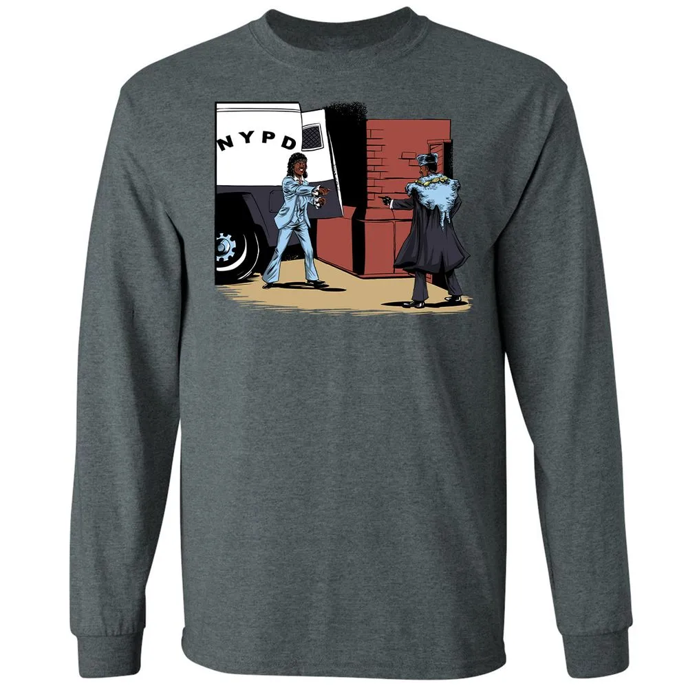 Long Sleeve T-Shirt - 8MY8S2XJ - Dark Heather - 15