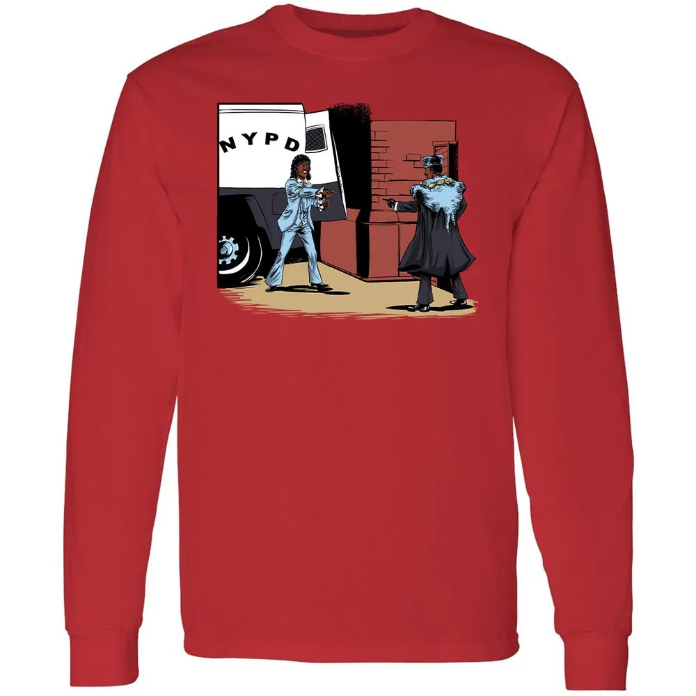 Long Sleeve T-Shirt - 8MY8S2XJ - Red - 14