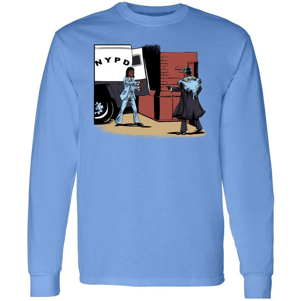 Long Sleeve T-Shirt - 8MY8S2XJ - Carolina Blue - 12