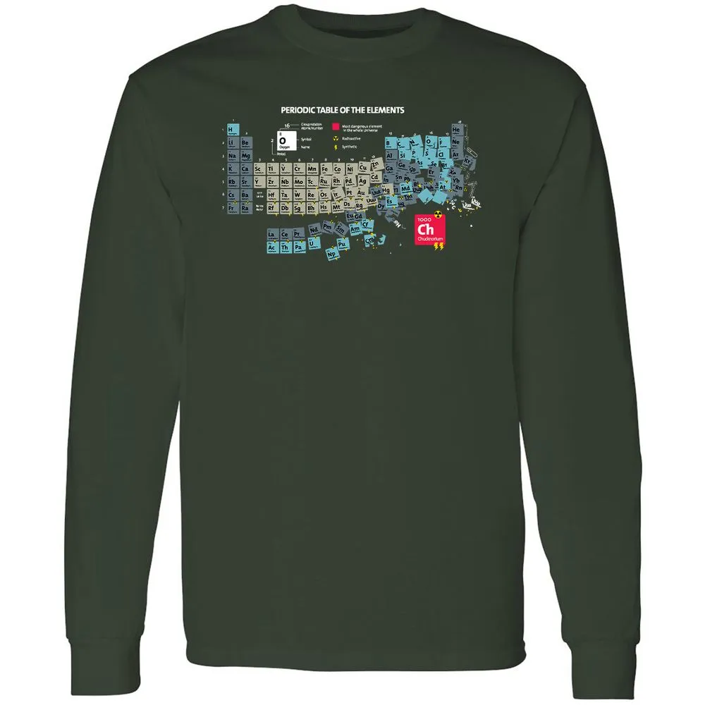 Long Sleeve T-Shirt - ZL5WEL1L - Forest Green - 4
