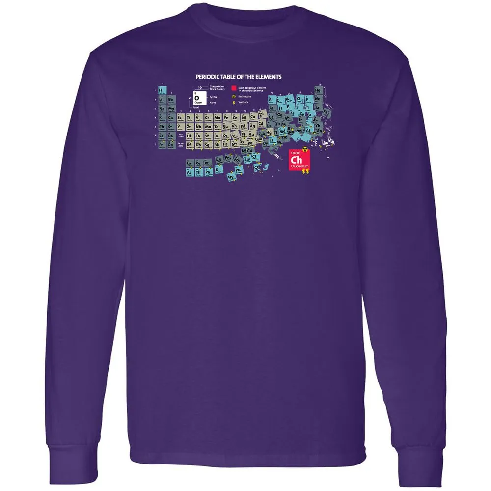 Long Sleeve T-Shirt - ZL5WEL1L - Purple - 13