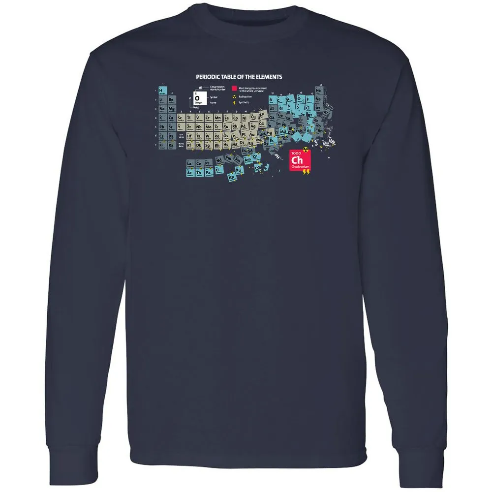 Long Sleeve T-Shirt - ZL5WEL1L - Navy - 2