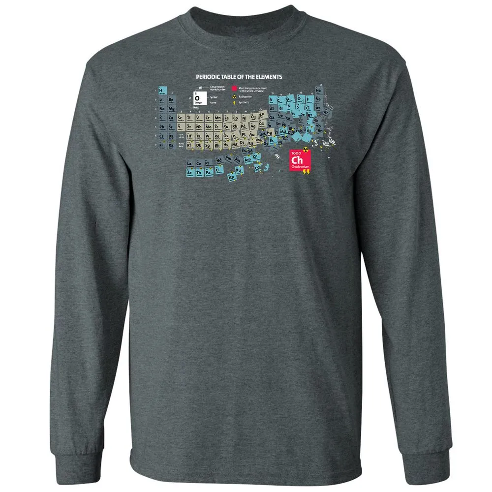 Long Sleeve T-Shirt - ZL5WEL1L - Dark Heather - 15