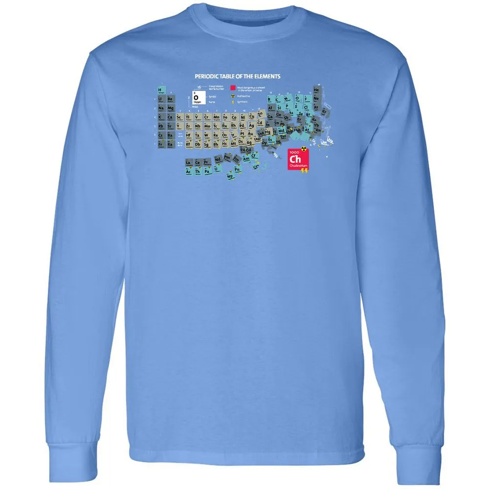 Long Sleeve T-Shirt - ZL5WEL1L - Carolina Blue - 12