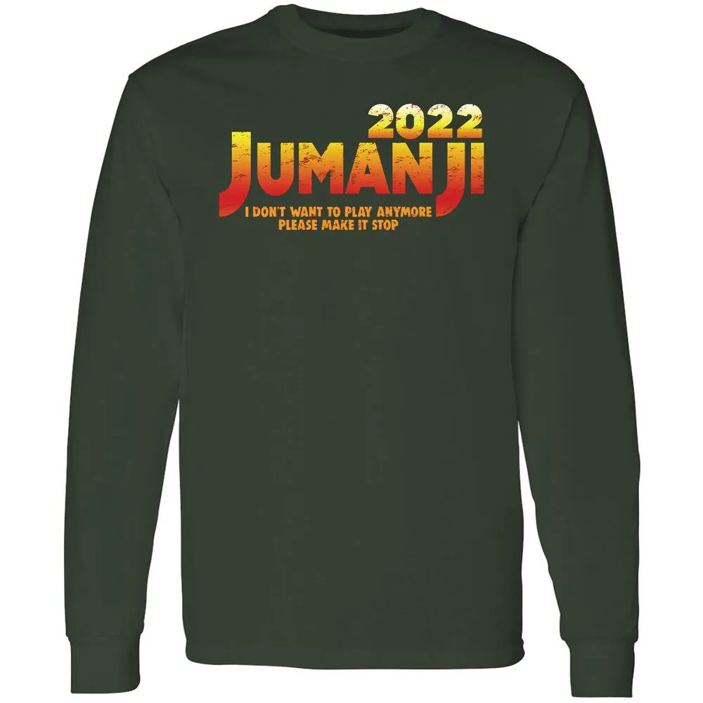 Long Sleeve T-Shirt - WD7WBZV5 - Forest Green - 4