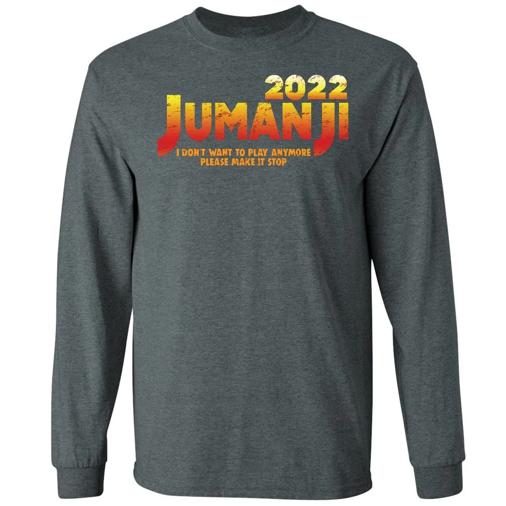 Long Sleeve T-Shirt - WD7WBZV5 - Dark Heather - 15