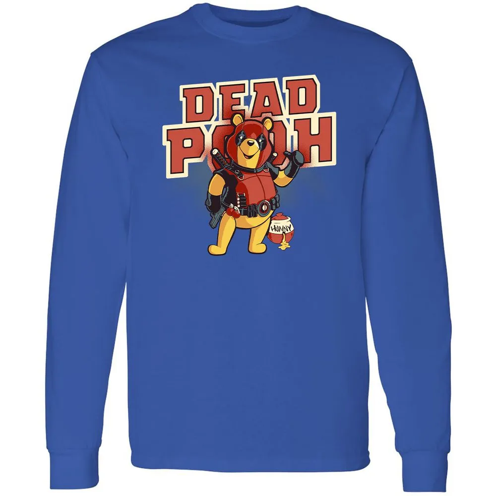 Long Sleeve T-Shirt - 6F1MWZP7 - Royal - 8