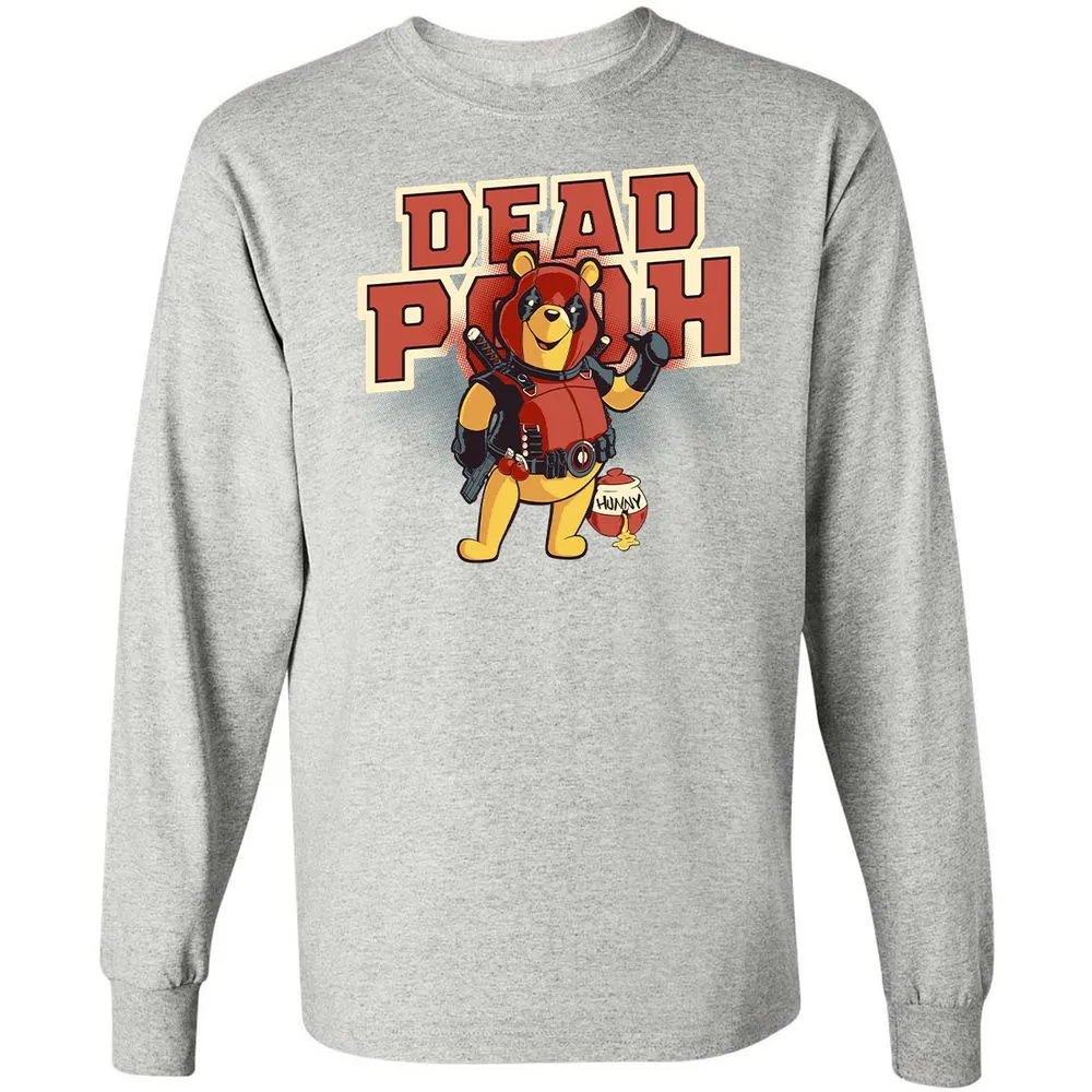 Long Sleeve T-Shirt - 6F1MWZP7 - Ash - 7