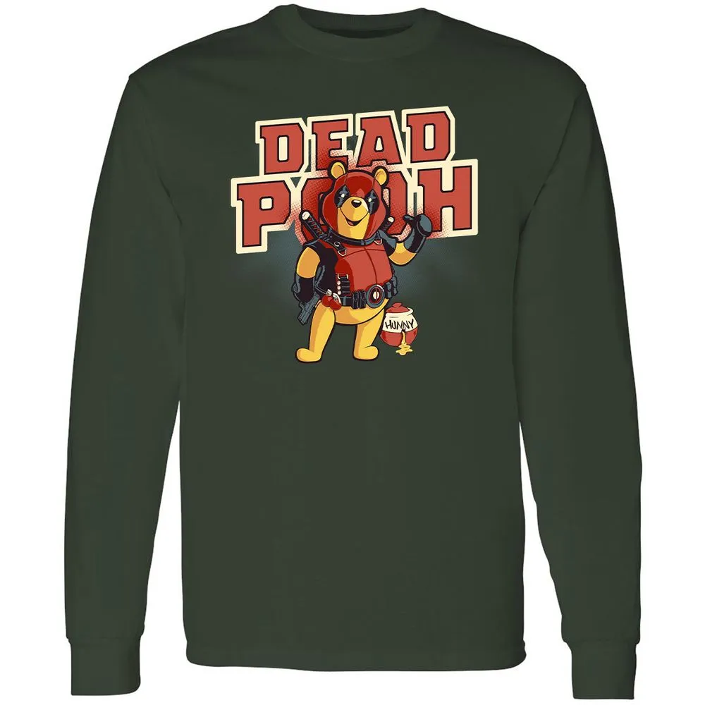 Long Sleeve T-Shirt - 6F1MWZP7 - Forest Green - 4