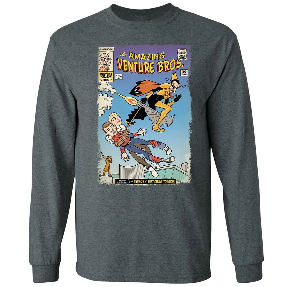 Long Sleeve T-Shirt - W92DUDUP - Dark Heather - 15
