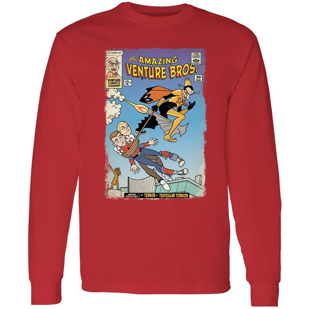 Long Sleeve T-Shirt - W92DUDUP - Red - 14