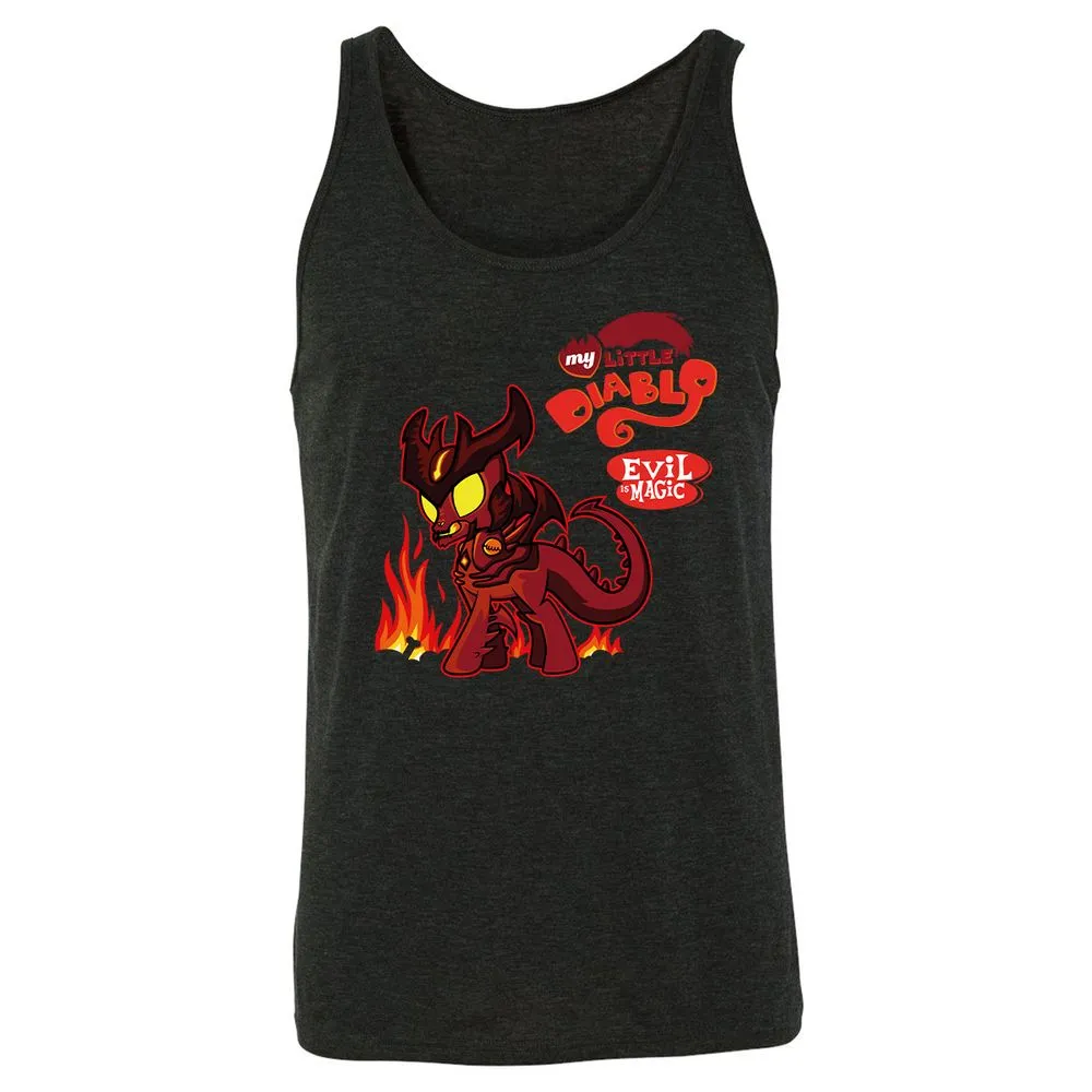 Unisex Jersey Tank - RTD53R49 - Charcoal Black Triblend - 5