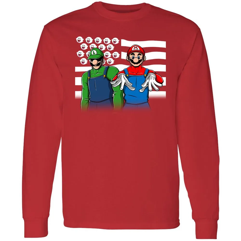 Long Sleeve T-Shirt - 14LA7Y7G - Red - 14