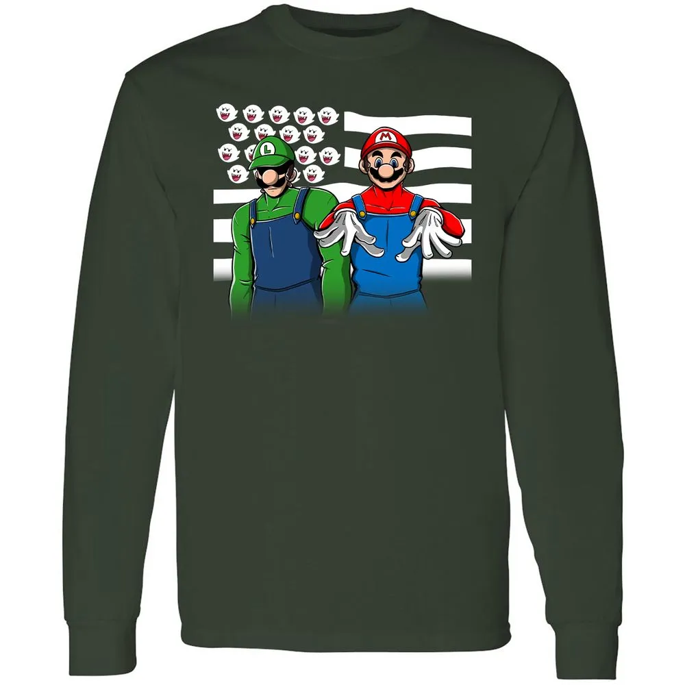 Long Sleeve T-Shirt - 14LA7Y7G - Forest Green - 4