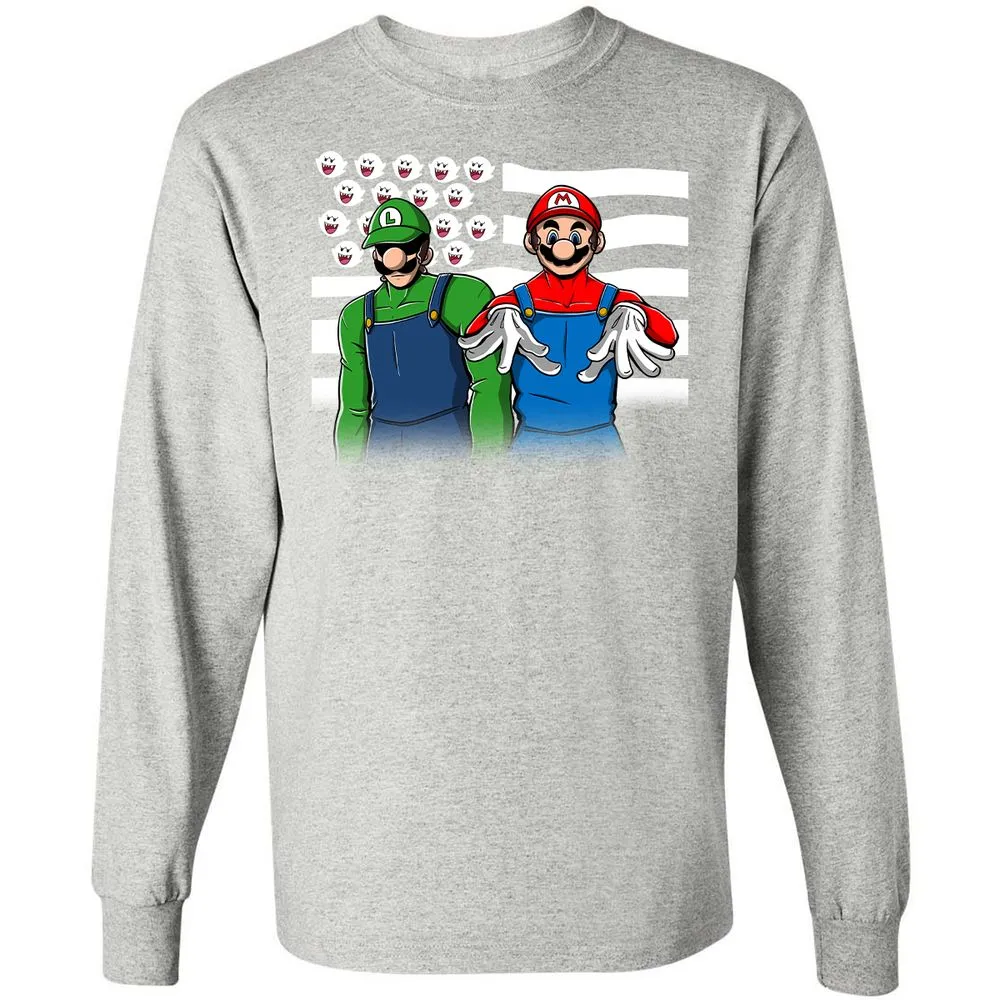 Long Sleeve T-Shirt - 14LA7Y7G - Ash - 7