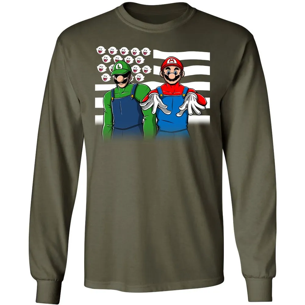 Long Sleeve T-Shirt - 14LA7Y7G - Military Green - 16