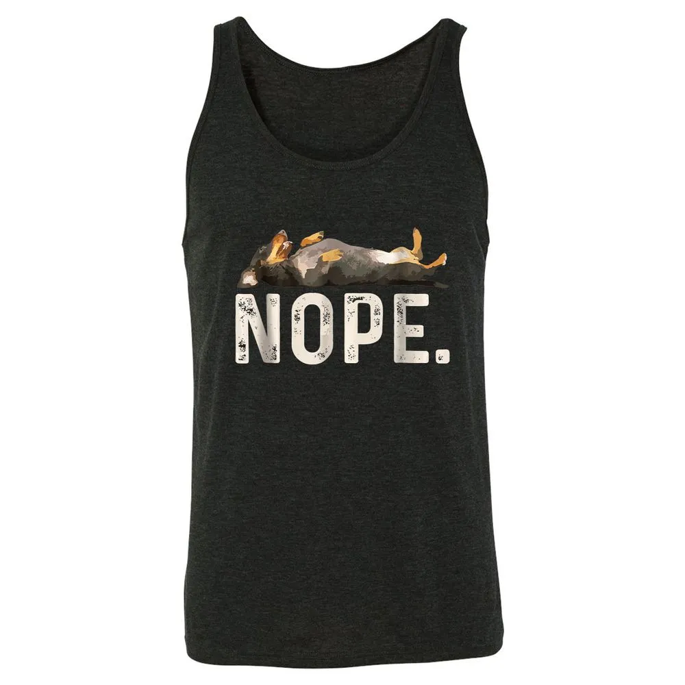 Unisex Jersey Tank - L5U97GY4 - Charcoal Black Triblend - 5
