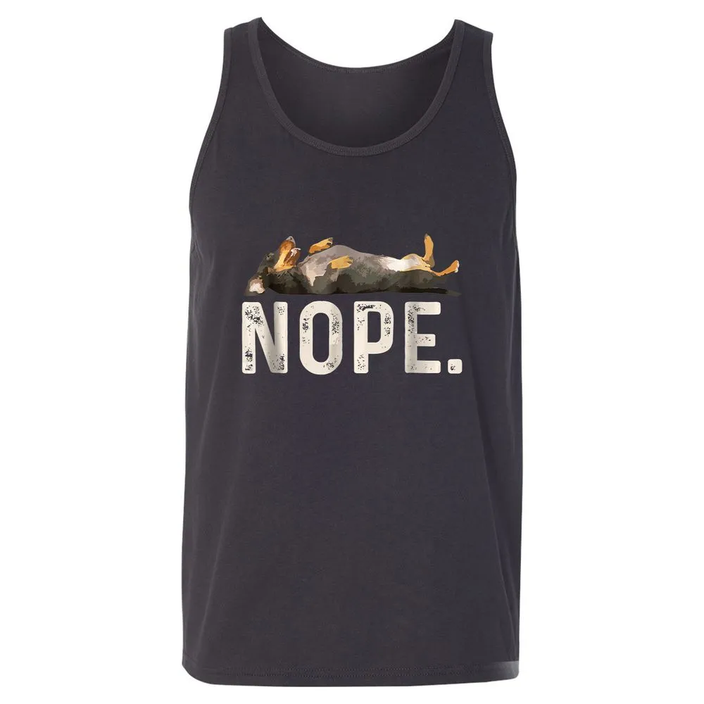 Unisex Jersey Tank - L5U97GY4 - Dark Grey - 7