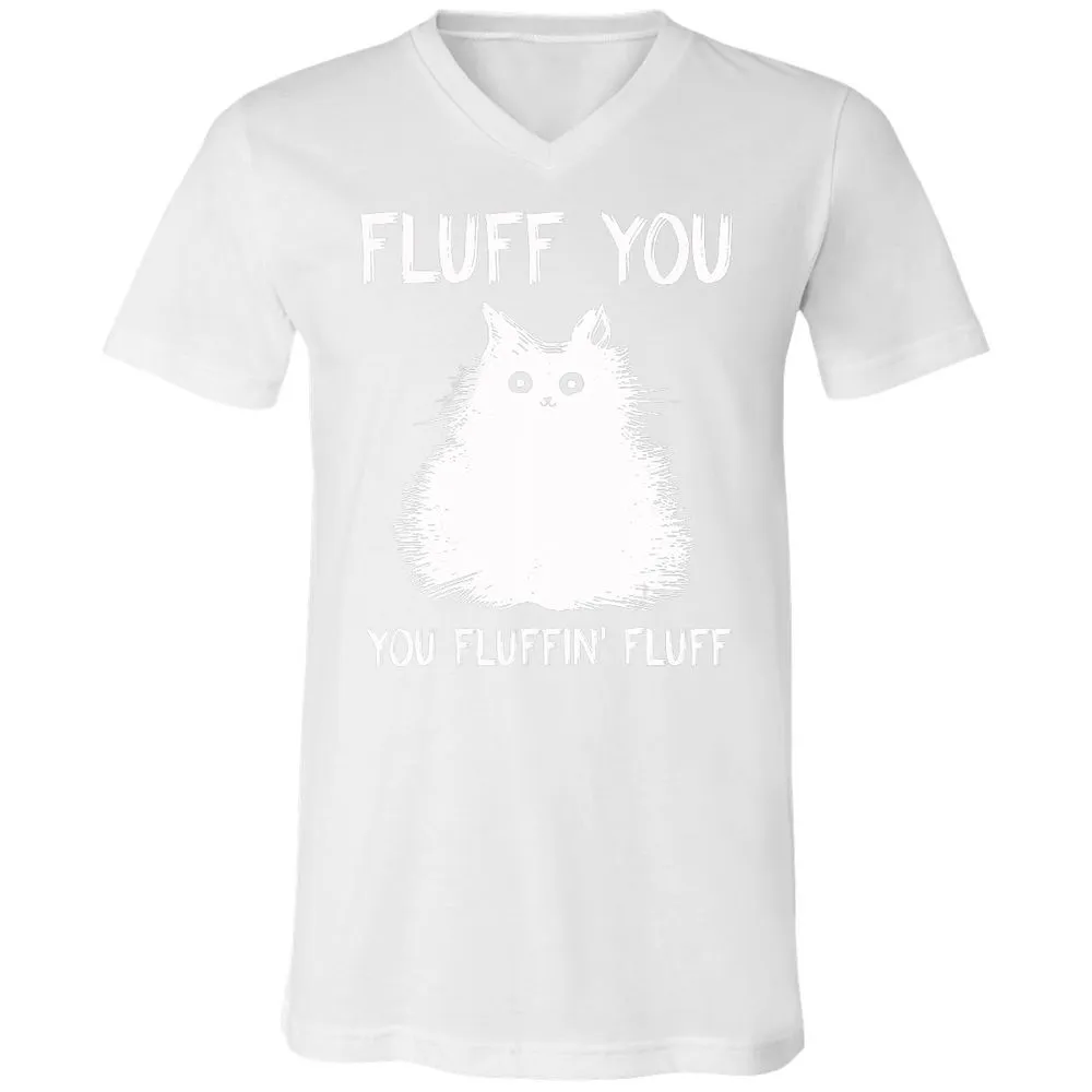 Unisex V-Neck T-Shirt - N3B1SQDU - White - 5