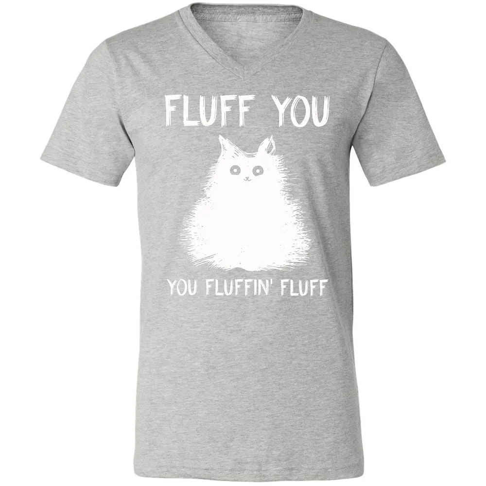 Unisex V-Neck T-Shirt - N3B1SQDU - Athletic Heather - 7