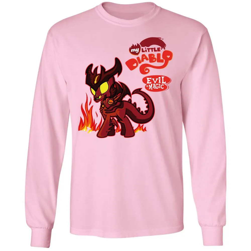 Long Sleeve T-Shirt - HHEWM7HT - Light Pink - 3