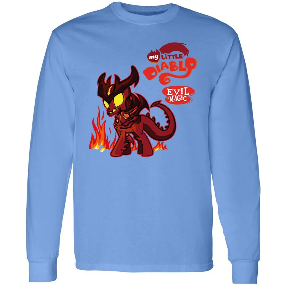Long Sleeve T-Shirt - HHEWM7HT - Carolina Blue - 12