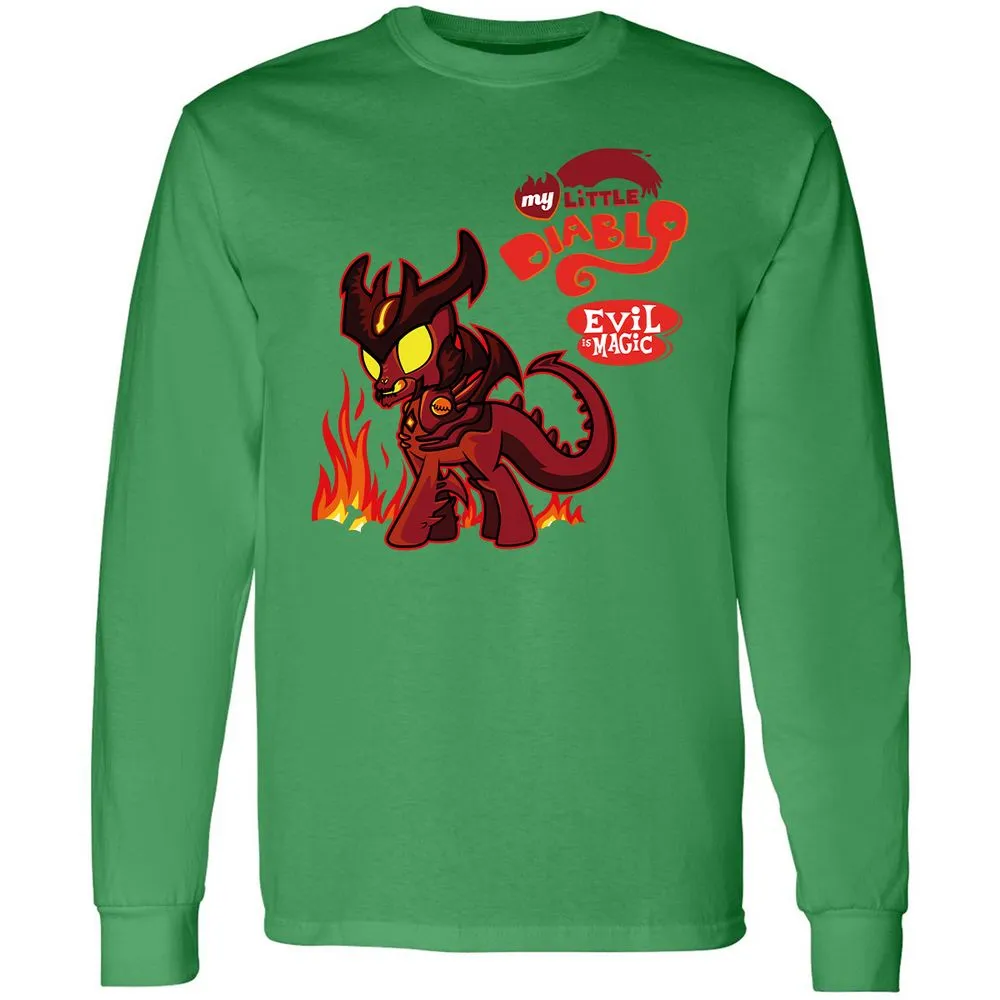 Long Sleeve T-Shirt - HHEWM7HT - Irish Green - 10