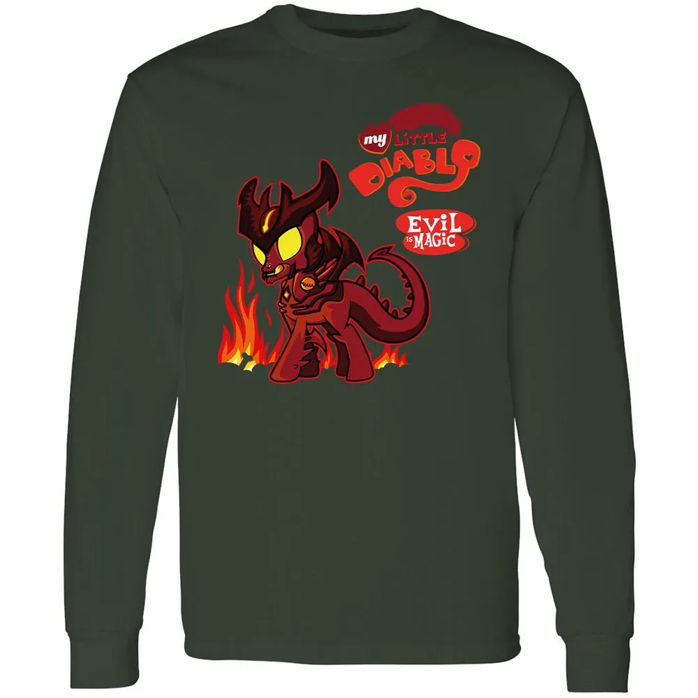 Long Sleeve T-Shirt - HHEWM7HT - Forest Green - 4