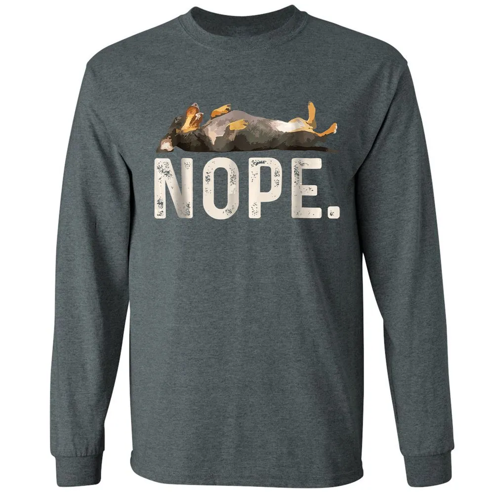 Long Sleeve T-Shirt - EJLELR34 - Dark Heather - 15
